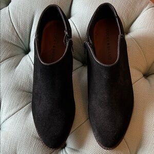 Lucky Brand Women’s Black Suede Boots